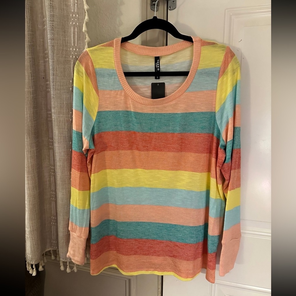 NWT! Torrid Sleep long sleeve top! Size 0 (12/ Large), SO SOFT and cozy!